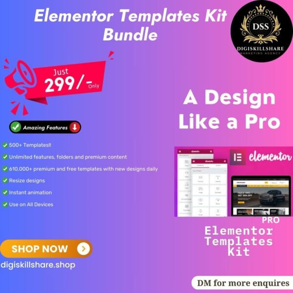 Elementor Templates Kit Bundle