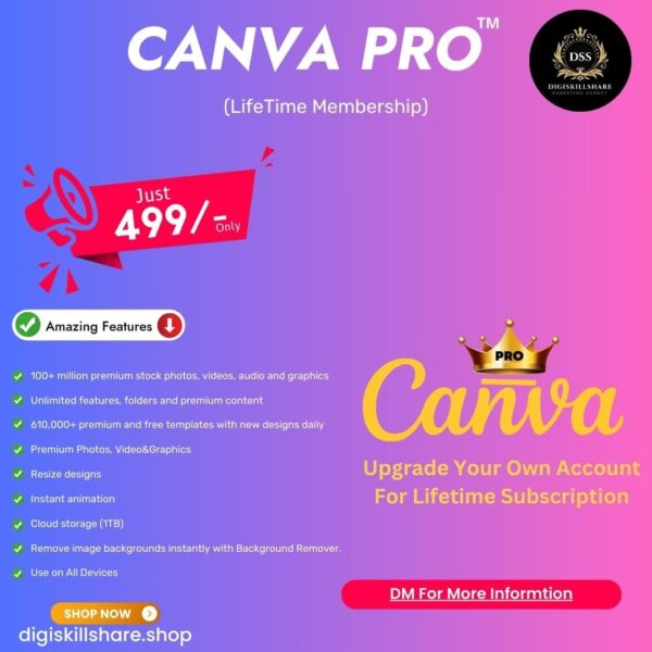 CANVA PRO LIFETIME